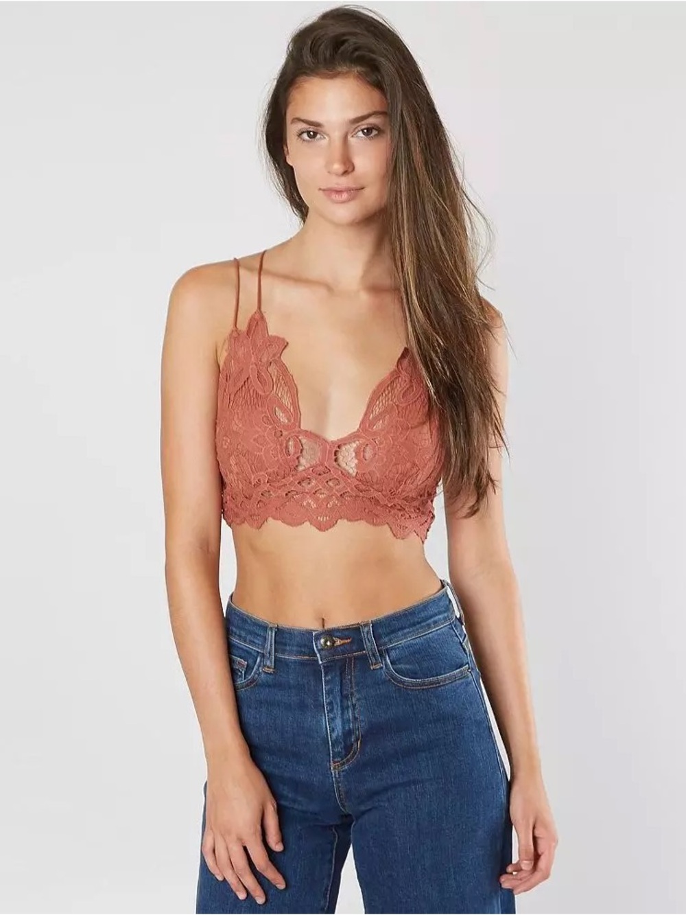 Free People One Adella Bralette Cooper XS